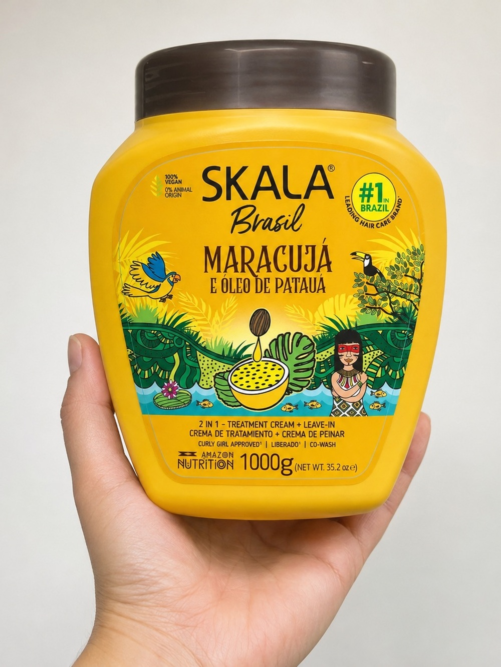 Maracujá Hair Treatment Cream – Yellow